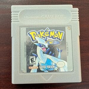 Nintendo Pokémon Silver Version Game Cartridge - Gray